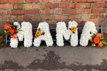 An example of funeral flowers in Cheltenham from Make Their Day Flowers