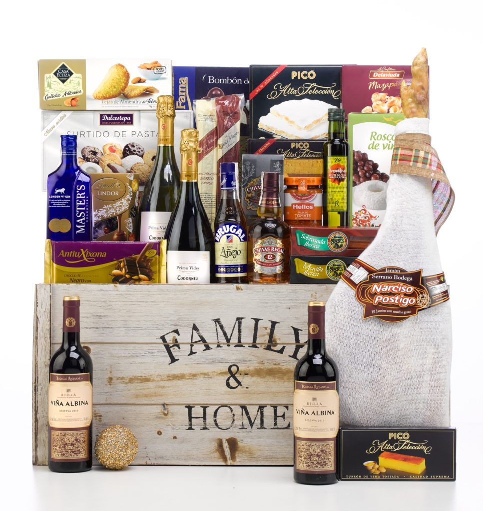Sending a hamper as a present is a lovely idea, either one you put together or one you buy ready made.